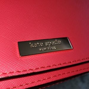 Kate Spade Peach Small Crossbody Purse